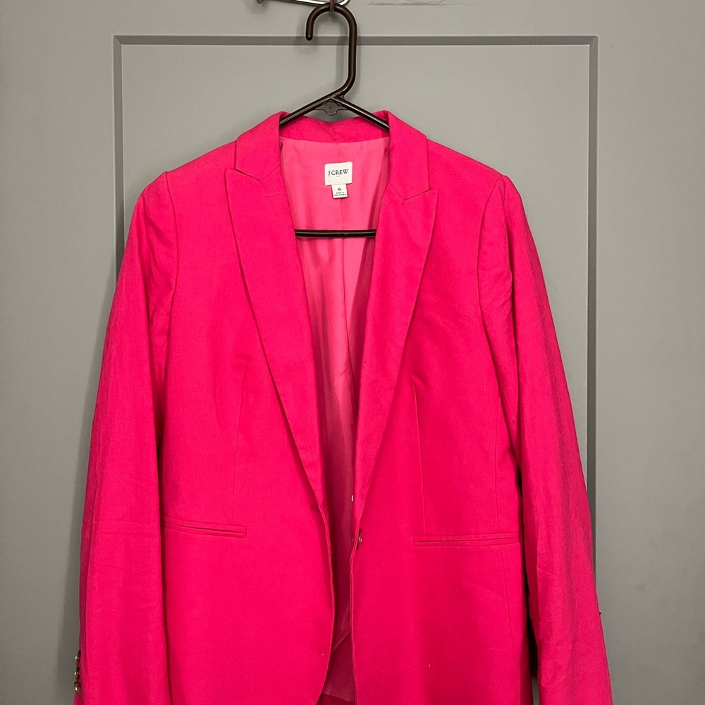 J. Crew Pink Blazer